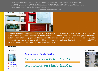 Sitio web de Soluciones en Vidrio E.I.R.L.