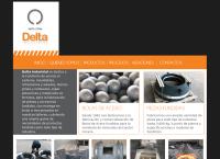 Sitio web de Delta Industrial S.A.