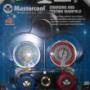 Juego de Manifold con visor R-22, R-404A, R-134A