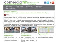 Sitio web de Comercial f m SA