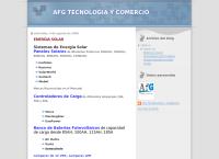 Sitio web de Afg Tecnologia y Comercio E.i.r.l.