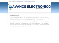 Sitio web de Avance Electronico E.I.R.L.