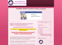 Sitio web de Eternal Beauty Estética Facial y Corporal