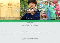 Sitio web de Organizacion Nueva Acropolis