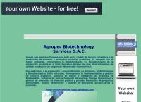 Sitio web de Agropec Biotechnology Services S.a.c.