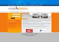 Sitio web de Andes Express S.a.c.