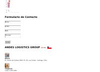 Sitio web de Andes Logistics Del Peru S a C