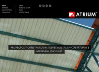 Sitio web de Atrium Arquitectura y Construcción S.a.c.