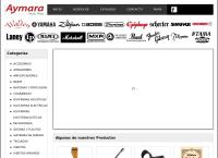 Sitio web de Instrumentos Musicales Aymara S.a.c.