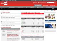Sitio web de Bolsa de Valores de Lima S. A.