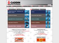 Sitio web de CADDIN S.A.C.
