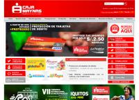 Sitio web de CMAC MAYNAS Sucursal Cerro de Pasco