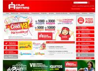 Sitio web de CMAC MAYNAS Sucursal Tarapoto