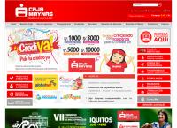 Sitio web de CMAC MAYNAS Sucursal Tingo María