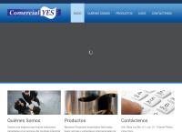 Sitio web de Comercial Yes