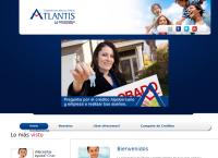 Sitio web de Cooperativa de Ahorro y Credito Atlantis Ltda