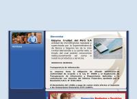 Sitio web de Edpyme Credijet del Perú SUCURSAL  San Miguel