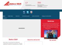 Sitio web de Datco S&H S.R.L.
