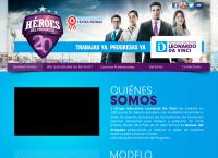 Sitio web de Instituto Superior Leonardo Da Vinci