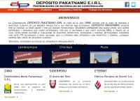 Sitio web de Deposito Pakatnamu E.i.r.l.