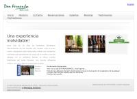 Sitio web de Don Fernando