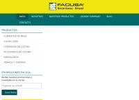 Sitio web de Facusa