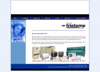 Sitio web de Ingenieros Friotemp S.A.C.