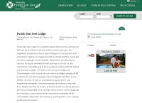 Sitio web de Fundo San Jose Eco-lodge