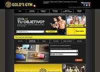 Sitio web de Gold S Gym