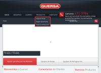 Sitio web de Guersa Operaciones y Servicios S.R.L