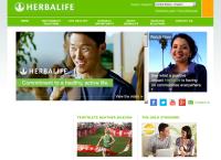 Sitio web de Herbalife Peru