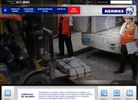 Sitio web de Hermes Transportes Blindados