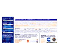 Sitio web de Imrediesel Sac