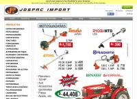 Sitio web de Jospac Import