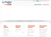 Sitio web de La Positiva Seguros Y Reaseguros