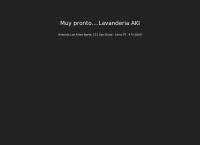 Sitio web de Lavanderia Aki Dry Cleaners S r l