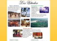 Sitio web de Hospedaje Restaurante los Viñedos