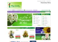 Sitio web de Florería Magic Garden