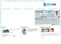 Sitio web de Medlab - Los Olivos