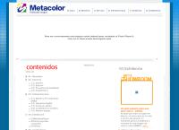 Sitio web de Metacolor