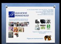 Sitio web de M & F Servicios Generales