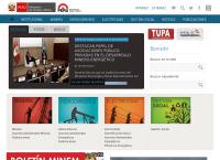 Sitio web de Ministerio De Energia Y Minas