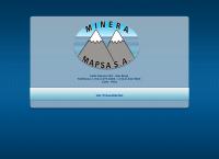 Sitio web de Minera Mapsa S a
