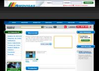 Sitio web de Movigas S.a.c