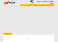 Sitio web de Nex Operador Logistico