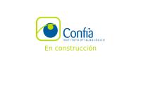 Sitio web de Confia Instituto Oftalmologico