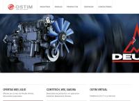 Sitio web de OSTIM S.A. Repuestos diesel para línea pesada , amarilla, agrícola y marina.