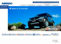 Sitio web de Pandero