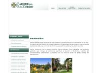 Sitio web de Parque Del Recuerdo Mision