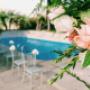 Poolside Wedding Setup